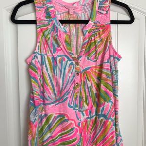EEUC Lilly Pulitzer Cotton tank, size M